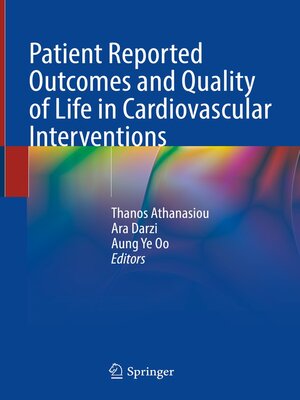 cover image of Patient Reported Outcomes and Quality of Life in Cardiovascular Interventions